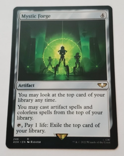1x Mystic Forge Warhammer 40K Commander MTG Magic the Gathering NM - Image 1