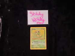 Caterpie Base Set Pokemon-Regular-Lightly Played - Image 3