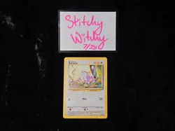 Rattata Base Set Regular Pokemon TCG Lightly Played - Image 3