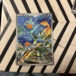 Ducklett AR 109/086 White Flare Pokemon Card Game English NM - Image 1