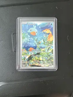 Ducklett AR 109/086 White Flare Pokemon Card Game English NM - Image 1