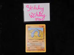 Onix Base Set Regular Pokemon Lightly Played - Image 3