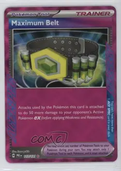 ACE SPEC - Maximum Belt Pokemon Prismatic Evolutions PRE #117 1k4e - Image 1