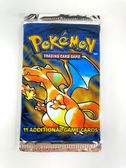 Base Set Booster Pack - Charizard Artwork - Pokemon - HEAVY - 21.26G - Sealed - Image 2