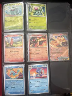 Pokemon TCG Scarlet & Violet 151 Incomplete Master Set W/ Binder - Image 1