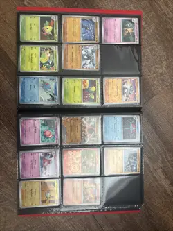 Pokemon TCG Scarlet & Violet 151 Incomplete Master Set W/ Binder - Image 5