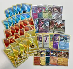 Pokemon TCG Ultra Holo Radiant Energy Rare Promo EX V Kyogre Card Lot 50x #6 - Image 1