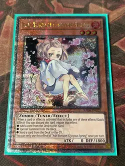 Yugioh RA04-EN025 Ash Blossom & Joyous Spring 1st Edition Quarter Century QCR NM - Image 1