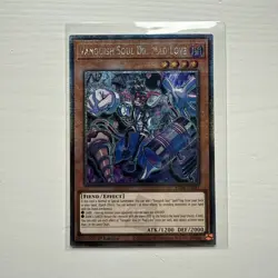 Yugioh RA04-EN045 Vanquish Soul Dr. Mad Love - Quarter Century Secret Rare NM - Image 1