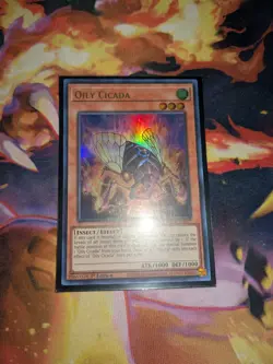 Yugioh Oily Cicada BLCR-EN027 Ultra Rare 1st Edition Near Mint - Image 1
