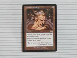 Magic: the Gathering Card - Urza's Saga ~ Rare ~ Grafted Skullcap (EX) - Image 1