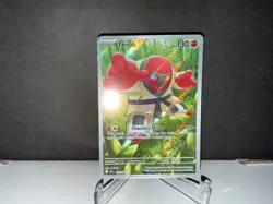 2025 Pokemon TCG Throh 128 S&V Black Bolt Full Art Illustration Rare Card NM+ - Image 1
