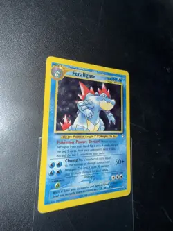 Pokemon TCG Feraligatr Neo Genesis Holo Unlimited Rare Card 4/111 2000 - Image 5