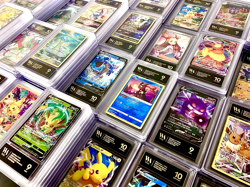Random Bulk Graded Pokemon Card Slab Lot - EX/V/VMAX/Full Art/Illustration Rare - Image 1