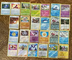 Pokemon Card Lot 25 Holo Cards - All Reverse Holos NO DUPLICATES NM - Image 1