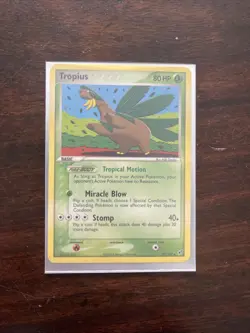 Pokemon Card Tropius (EX Deoxys) 27/107 Non-Holo Rare - NM mint - Image 1