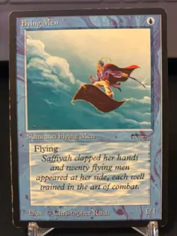 Magic the gathering MTG Flying Men Arabian Nights Lightly Played vintage - Image 1