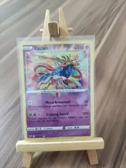 Zacian 082/185 Vivid Voltage Amazing Ultra Rare Holo Pokemon Card * New * - Image 3