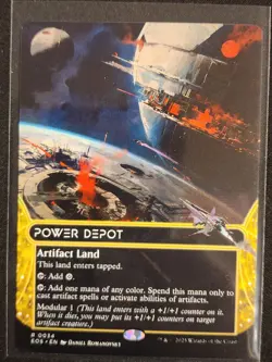 POWER DEPOT mtg NM-M Edge of Eternities: Stellar Sights Land Rare - Image 1