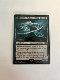 MTG Final Fantasy Sephiroth, Fabled SOLDIER Mythic M0115 - Image 1