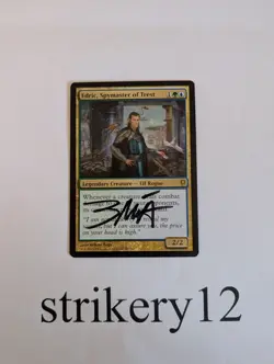 1x Edric, Spymaster of Trest - Conspiracy - Signed by Volkan Baga - MTG - Image 1