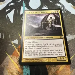 Mtg Vish Kal, Blood Arbiter Nm! VAMPIRE ! - Image 1