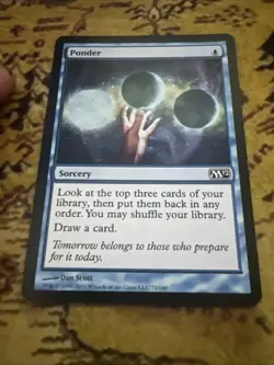 Ponder - Magic 2012 / M12 (MTG) - Image 1