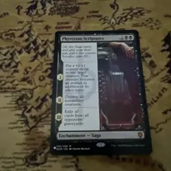 Phyrexian Scriptures / Magic MTG / Dominaria - Mythic - NM - Image 1