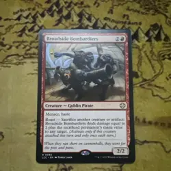 MTG Magic The Gathering Broadside Bombardiers Ixalan Rare Commander - Image 1