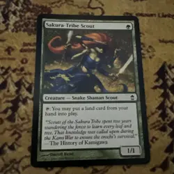 1x SAKURA-TRIBE SCOUT - Snake - Kamigawa - MTG - NM - Magic the Gathering - Image 1