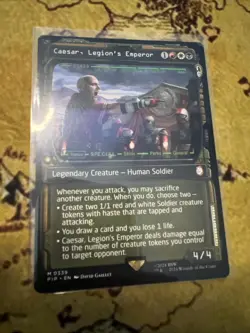 Caesar, Legion’s Emperor showcase MTG single, Universes Beyond: Fallout, M 0339 - Image 2