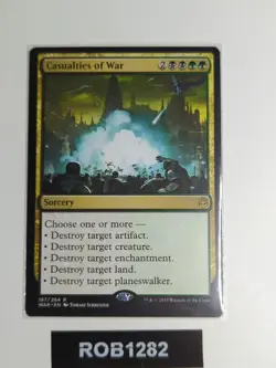 Casualties Of War MTG War Of The Spark Regular Rare 187/264 - Image 1