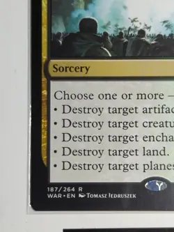 Casualties Of War MTG War Of The Spark Regular Rare 187/264 - Image 2