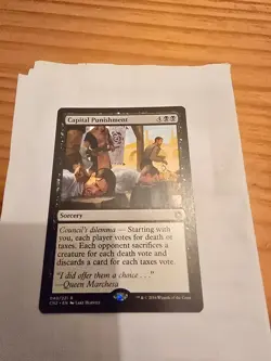 MTG Capital Punishment CN2 Magic The Gathering - Image 1