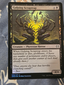 Gulping Scraptrap FOIL 096/271 All Will Be One MTG Near Mint - Image 4