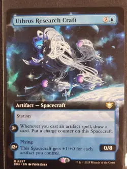 Uthros Research Craft (Extended Art) Commander: Edge of Eternities Regular mtg - Image 1