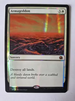 MTG Armageddon Foil From the Vault Annihilation Mythic LP/NM - Image 2