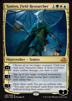 MTG English Tamiyo, Field Researcher NM Normal Eldritch Moon - Image 1