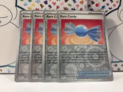 Pokemon TCG - Rare Candy - 089/091 - Paldean Fates - NM Playset 4x Reverse Holo - Image 1