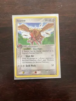 Pokemon Fearow 24/112 EX Fire Red & Leaf Green Reverse Holo Rare NM-MINT - Image 1