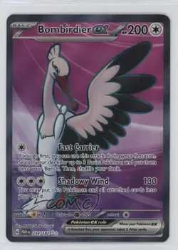Bombirdier ex Ultra Rare Pokemon Scarlet & Violet Paradox Rift (PAREN) #234 0x1 - Image 1