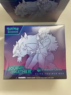 LOT OF 2 Pokemon Center Scarlet & Violet Journey Together Elite Trainer Box ETB - Image 2