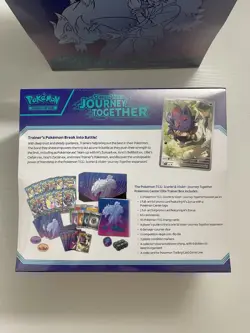 LOT OF 2 Pokemon Center Scarlet & Violet Journey Together Elite Trainer Box ETB - Image 3