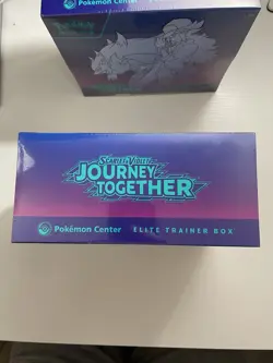 LOT OF 2 Pokemon Center Scarlet & Violet Journey Together Elite Trainer Box ETB - Image 4