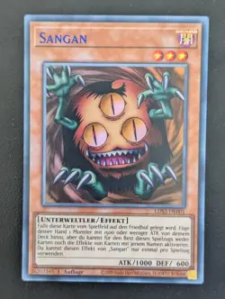 Sangan LDS3-DE001 Ultra Rare Blau Deutsch NM YUGIOH - Image 1