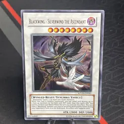 YUGIOH Blackwing - Silverwind the Ascendant SOVR-EN041 Ultra Rare - Image 1