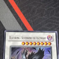 YUGIOH Blackwing - Silverwind the Ascendant SOVR-EN041 Ultra Rare - Image 3