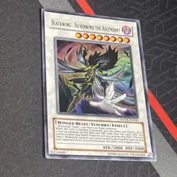 YUGIOH Blackwing - Silverwind the Ascendant SOVR-EN041 Ultra Rare - Image 5
