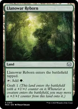 Llanowar Reborn - Near Mint MTG Commander: March of the Machine - Image 1