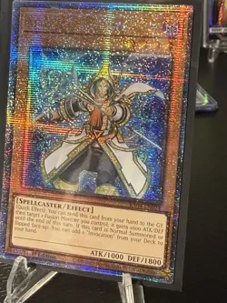 Yugioh Quarter Century Rare Aleister The Invoker Ra04-en024 - Image 2